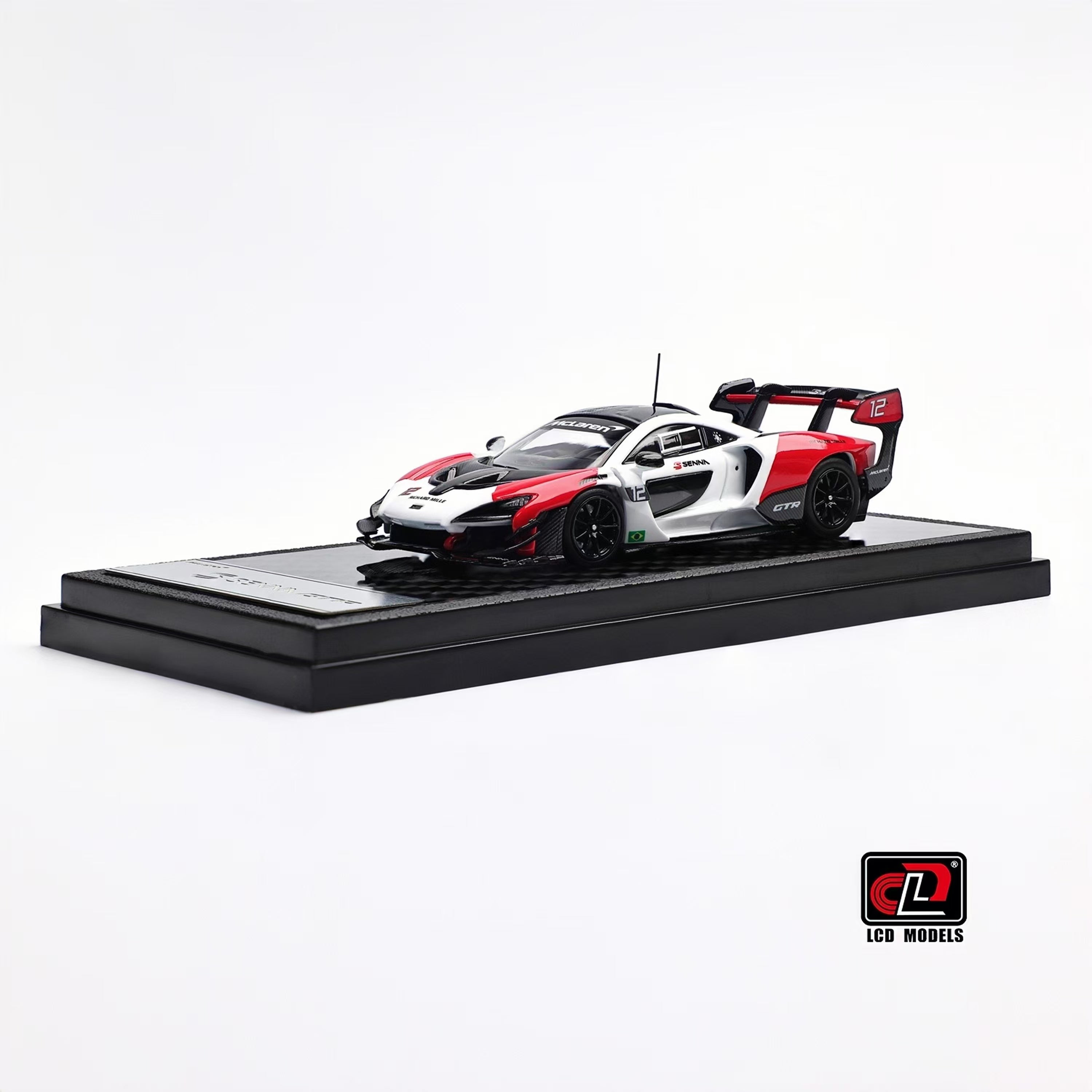 Preorder] LCD 1:64 McLaren Senna GTR Red White LCD64024-RW