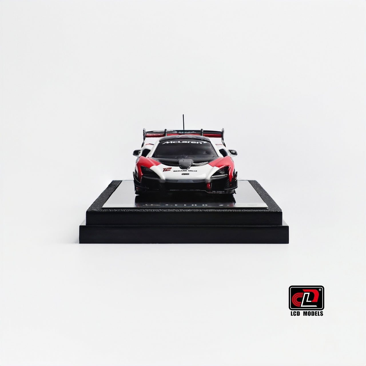 Preorder] LCD 1:64 McLaren Senna GTR Red White LCD64024-RE