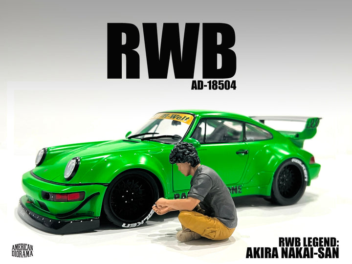 American Diorama 1:18 Resin Figure - RWB Nakai AD-18504