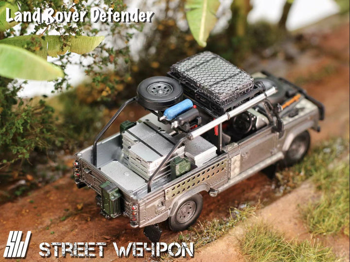 [Preorder] Street Weapon 1:64 Land Rover Defender Tomb Raider Livery