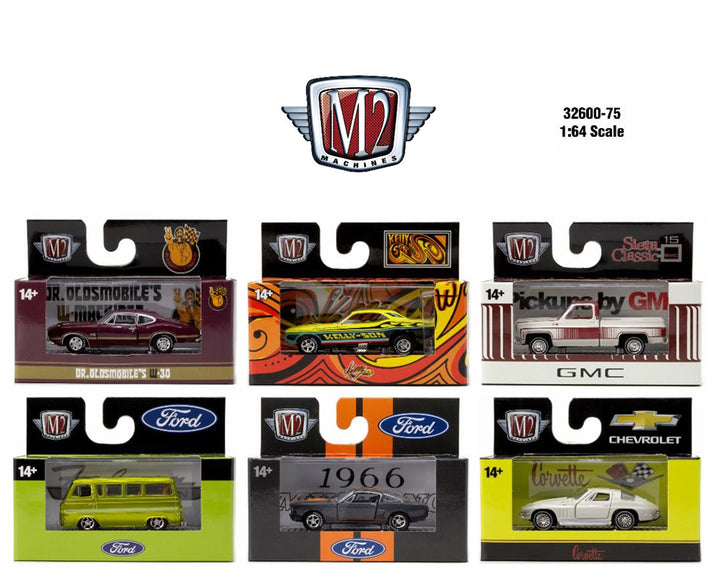 M2 Machines 1:64 Auto-Thentics Release 75 Assortment