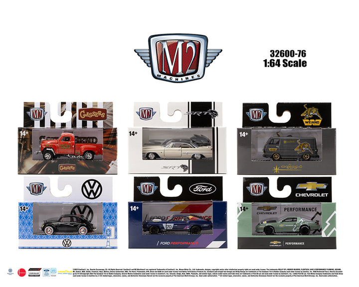 M2 Machines 1:64 Auto-Thentics Release 76 Assortment