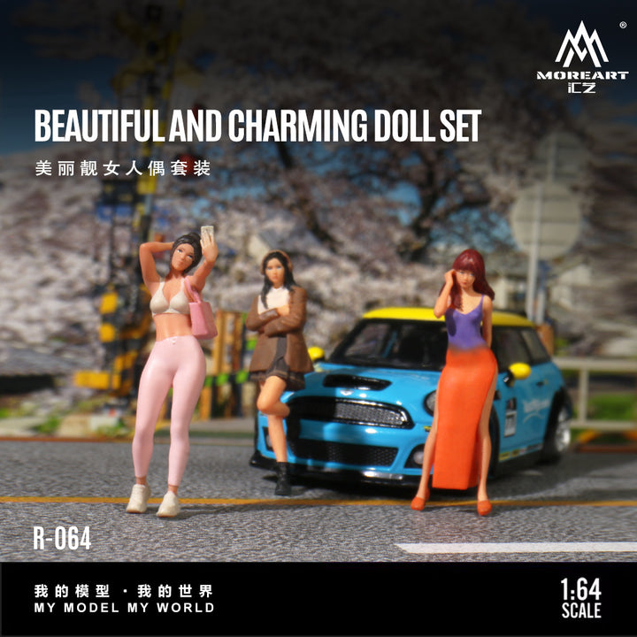 [Preorder] MoreArt 1:64 BEAUTIFUL AND CHARMING DOLL SET MO223064