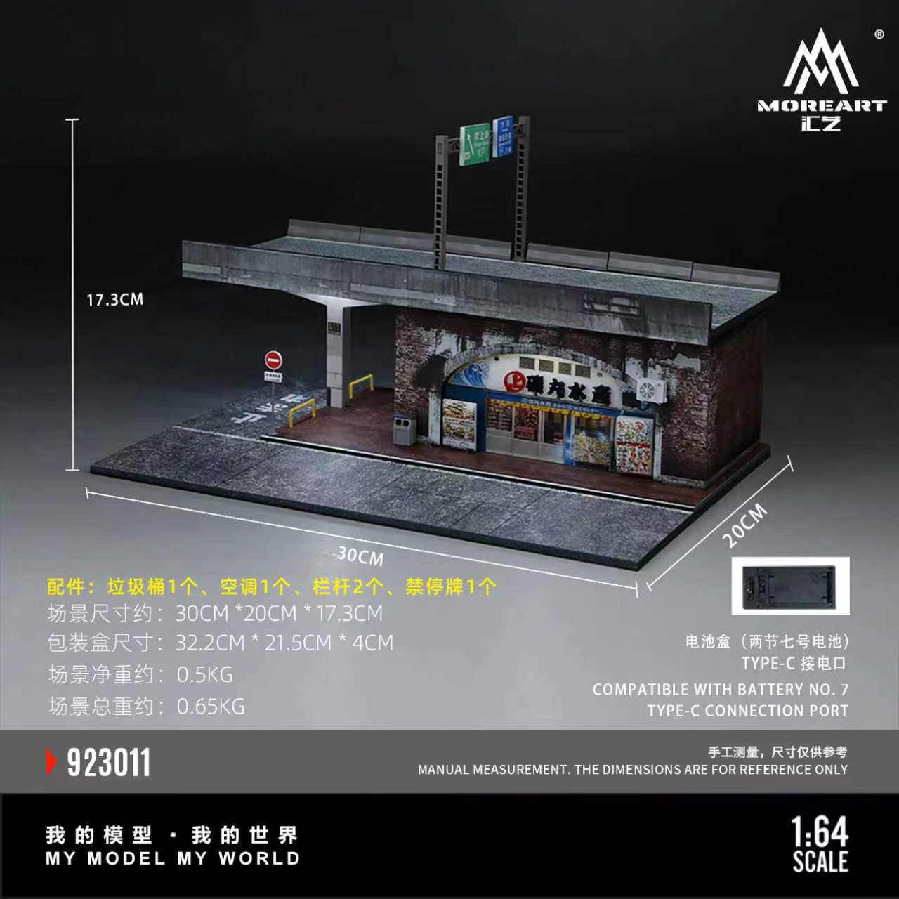 置物 More and More Preorder] MoreArt 1:64 SHIMURA FISHERIES MINIATURE SCENE MO923011