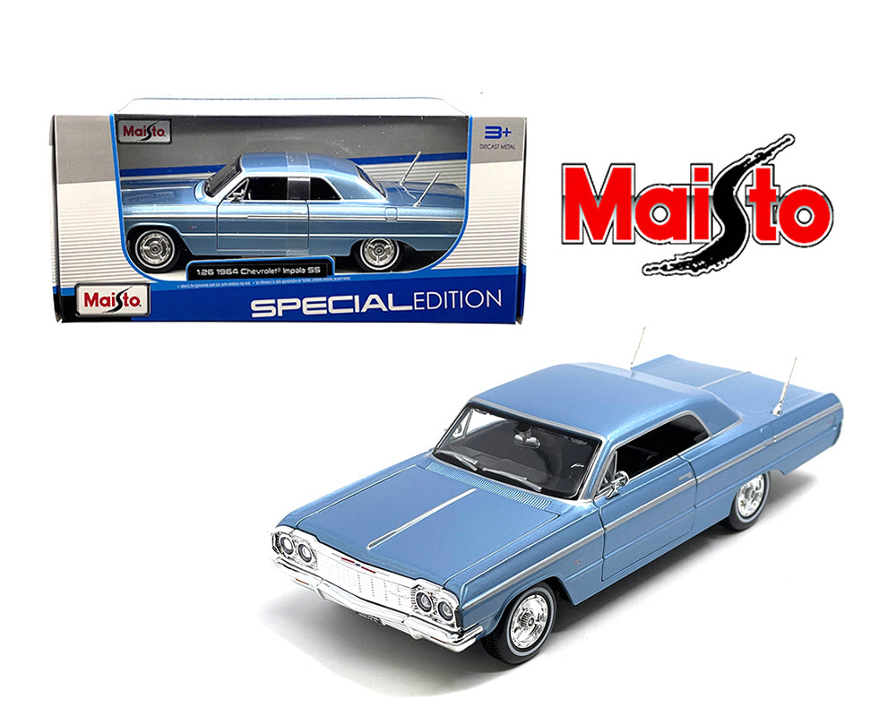 [Preorder] Maisto 1:26 Chevrolet Impala SS – Blue – Special Edition