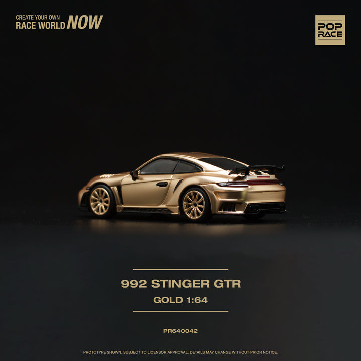 POPRACE 1:64 992 STINGER GTR - GOLD PR640042