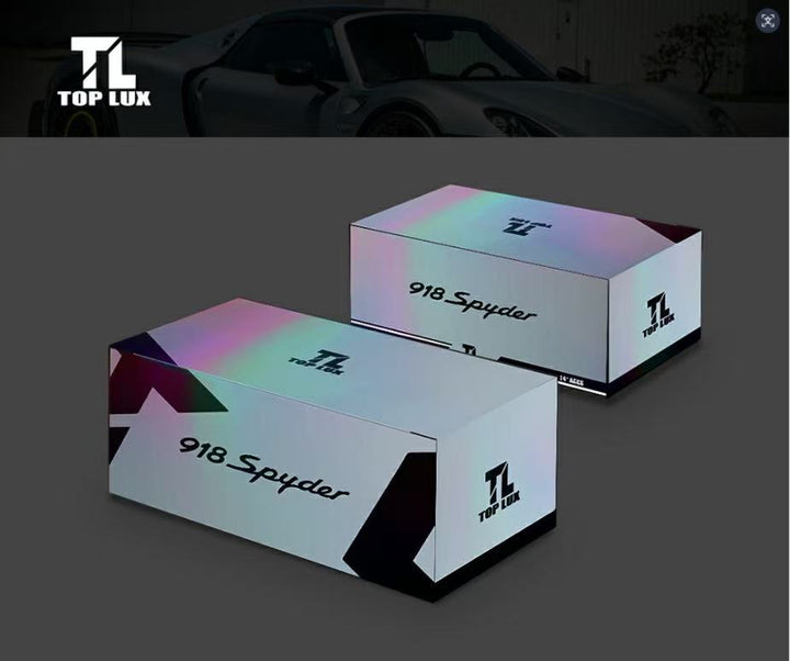 [Preorder] TOP LUX 1:64 Porsche 918 Spyder (10 Colours)