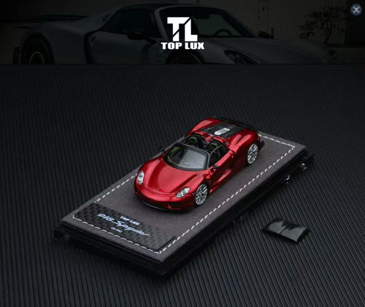 [Preorder] TOP LUX 1:64 Porsche 918 Spyder (10 Colours)