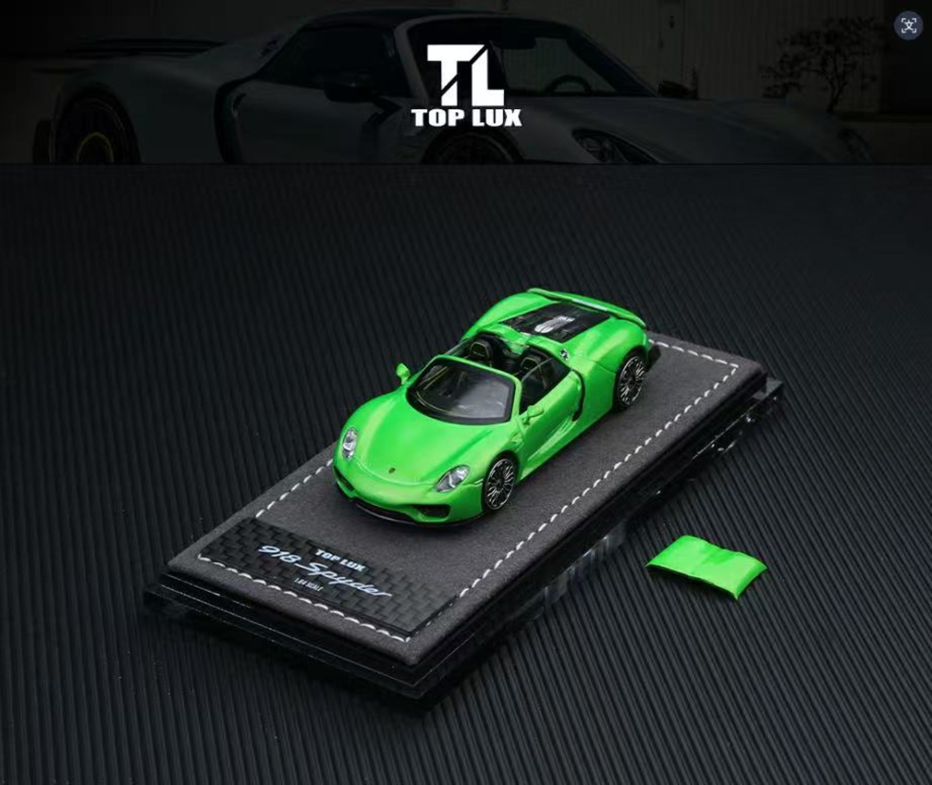 Preorder] TOP LUX 1:64 Porsche 918 Spyder (10 Colours) – Horizon