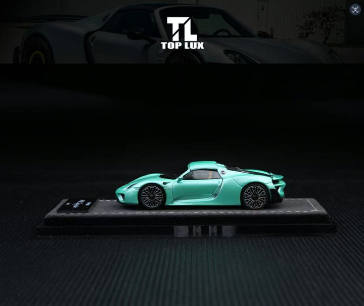 [Preorder] TOP LUX 1:64 Porsche 918 Spyder (10 Colours)