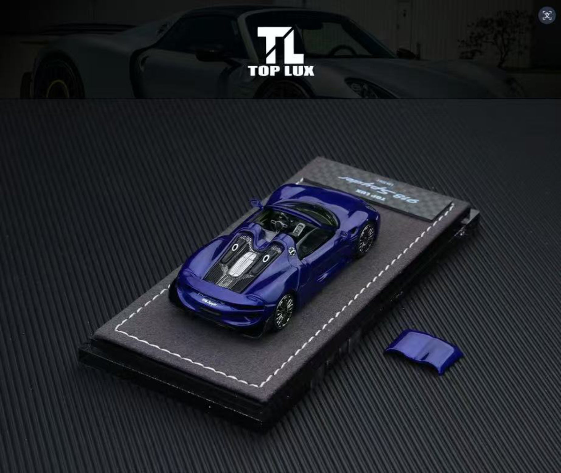 TOP LUX 1:64 Porsche 918 Spyder (10 Colours) – Horizon Diecast