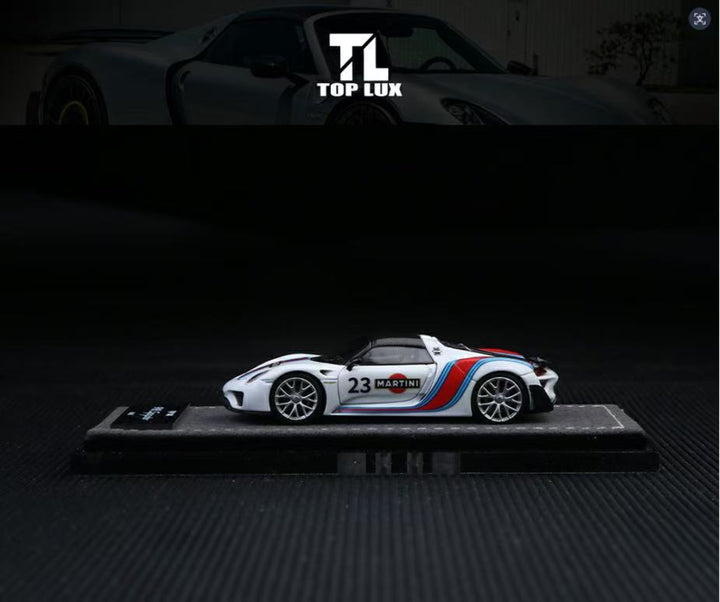 [Preorder] TOP LUX 1:64 Porsche 918 Spyder (10 Colours)
