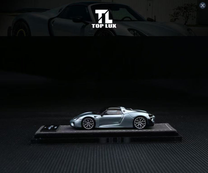 [Preorder] TOP LUX 1:64 Porsche 918 Spyder (10 Colours)