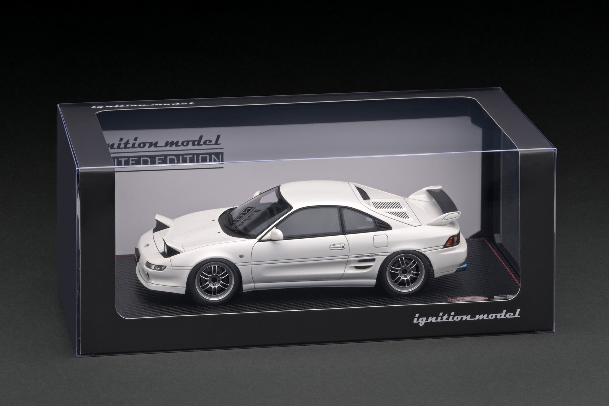 自動車 1/18 Toyota MR2 (SW20) White 1/18 Ignition Model Toyota MR2 (SW20) White - LIVECARMODEL.com