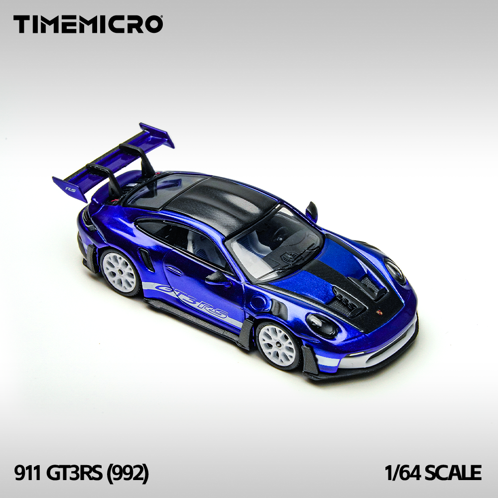 [Preorder] TimeMicro 1:64 Porsche 992 GT3 RS San Marino Blue TM644643