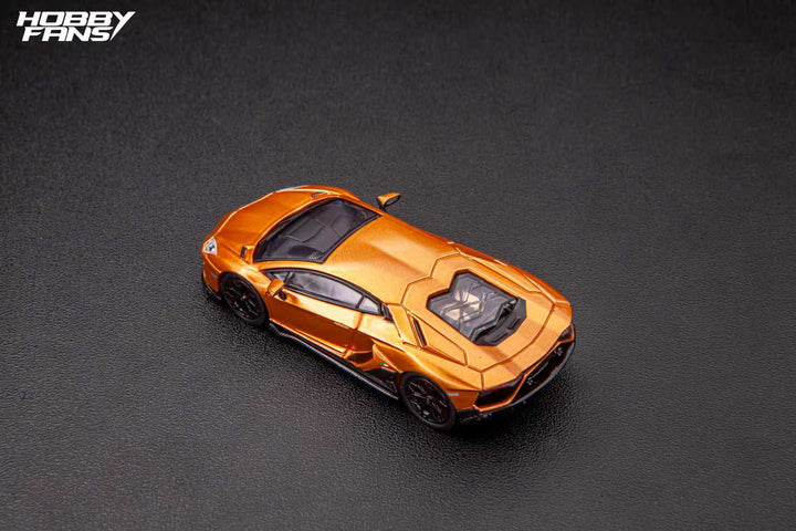 [Preorder] HobbyFan 1:64 Lamborghini Aventador LP780-4 Ultimae (3 Colours)