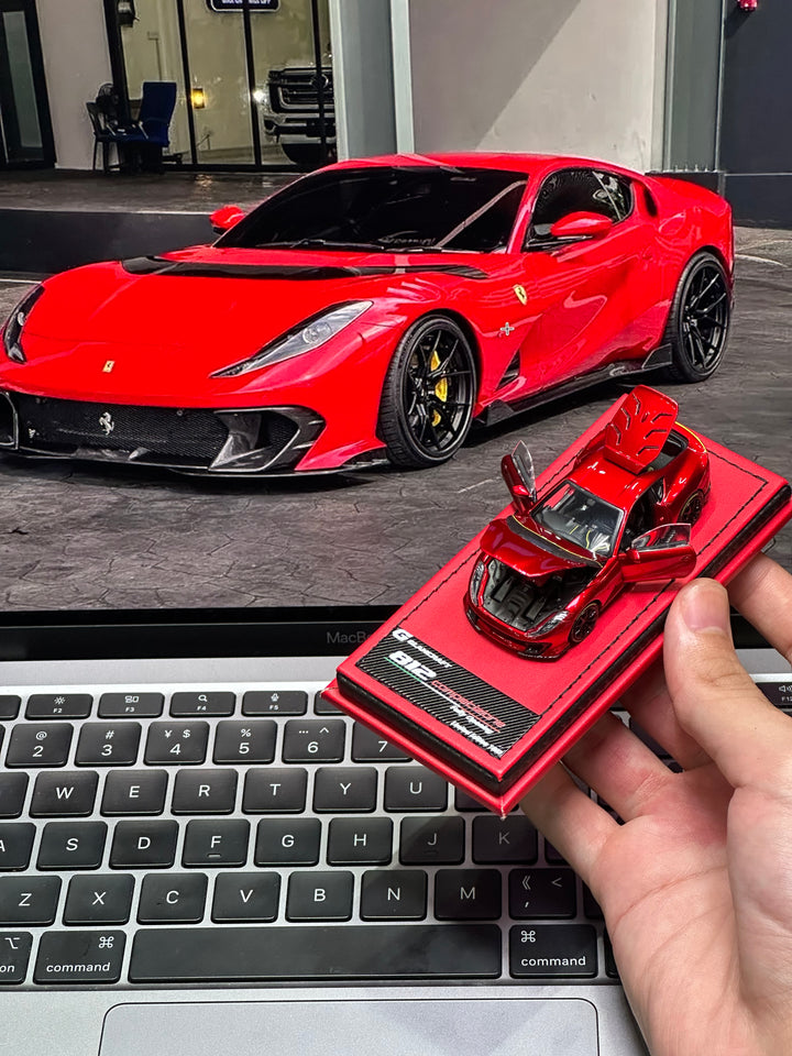 [Preorder] GlamCraft 1:64 Ferrari 812C Metallic Red