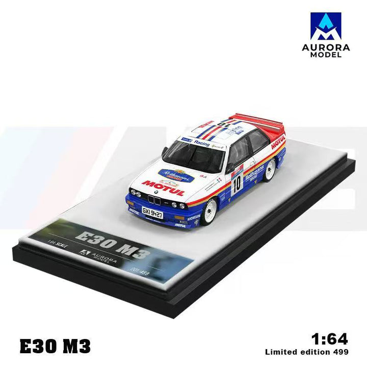 [Preorder] Aurora Model 1:64 BMW E30 Rothmans and McLaren 720S Shark (4 Versions)