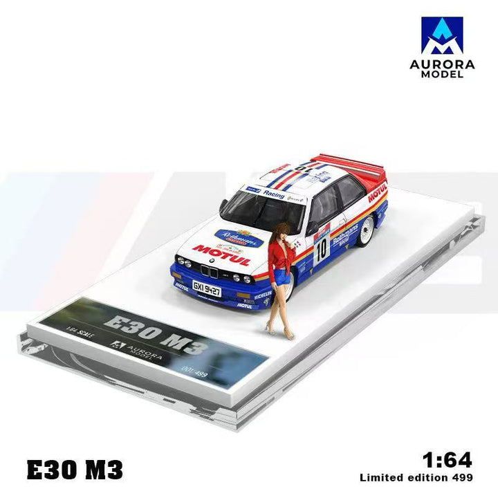 [Preorder] Aurora Model 1:64 BMW E30 Rothmans and McLaren 720S Shark (4 Versions)