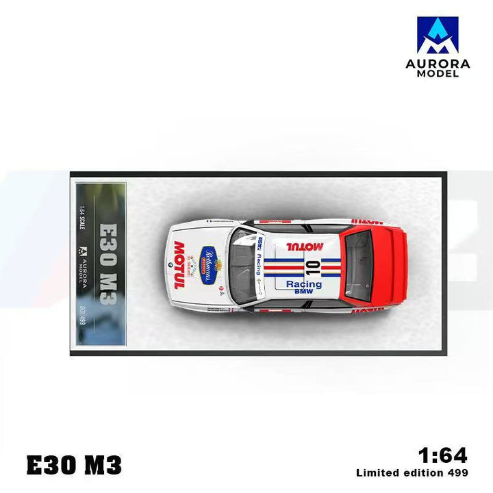 [Preorder] Aurora Model 1:64 BMW E30 Rothmans and McLaren 720S Shark (4 Versions)