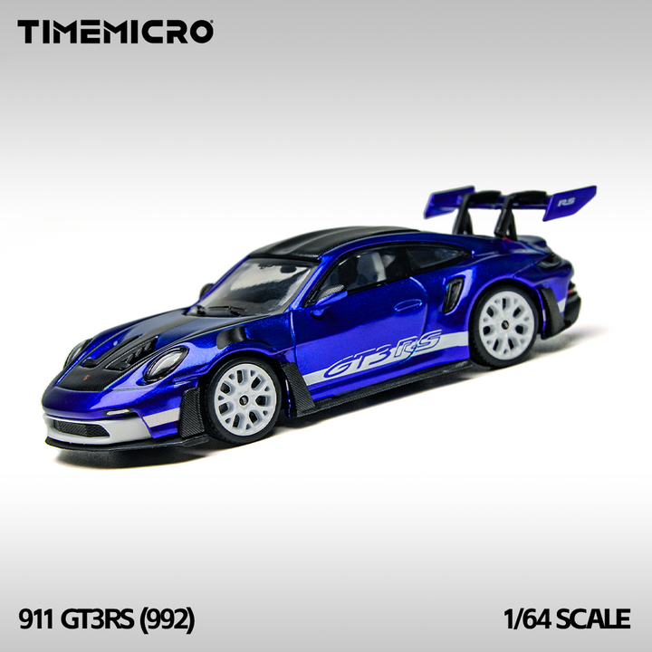 [Preorder] TimeMicro 1:64 Porsche 992 GT3 RS San Marino Blue TM644643