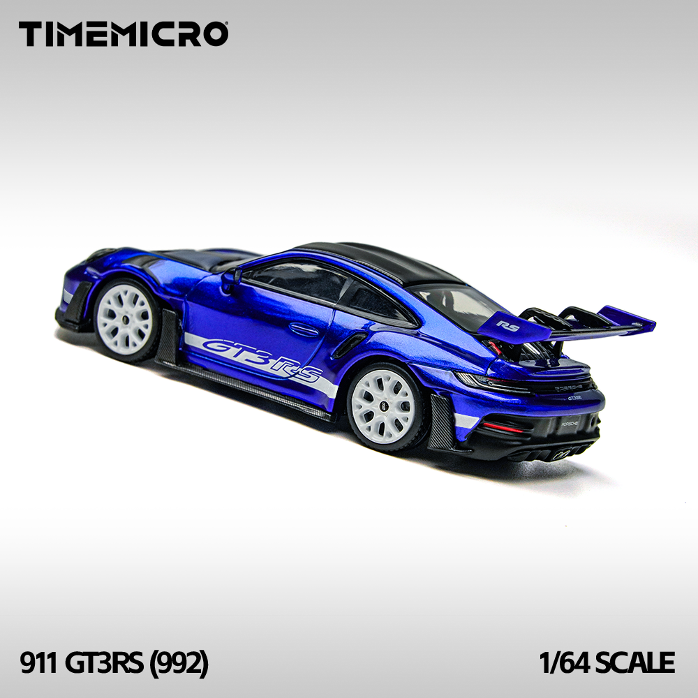 [Preorder] TimeMicro 1:64 Porsche 992 GT3 RS San Marino Blue TM644643