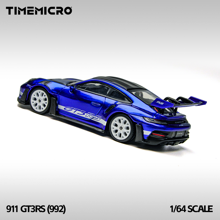 [Preorder] TimeMicro 1:64 Porsche 992 GT3 RS San Marino Blue TM644643