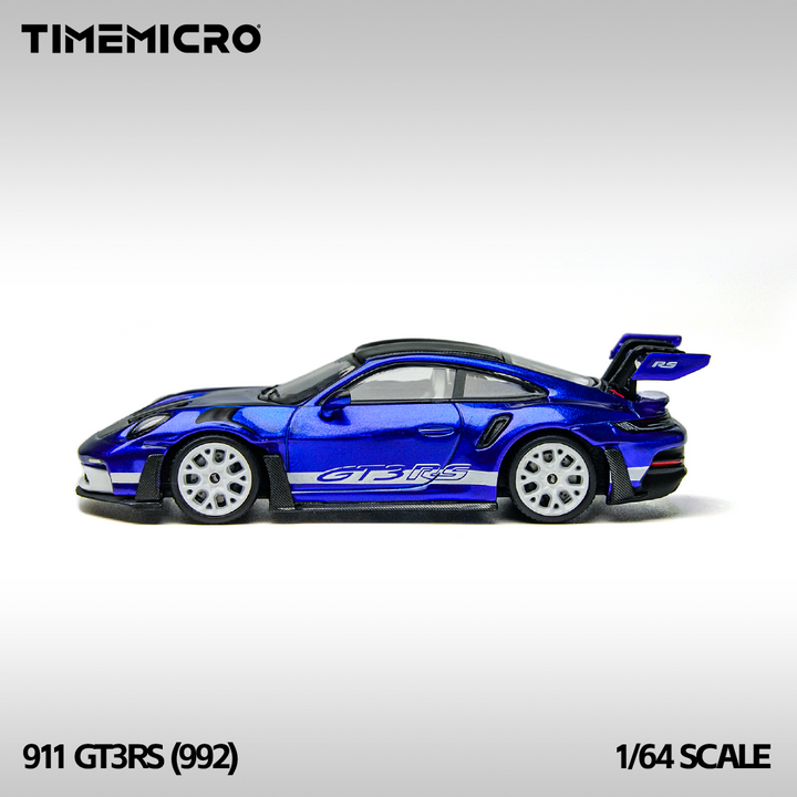 [Preorder] TimeMicro 1:64 Porsche 992 GT3 RS San Marino Blue TM644643