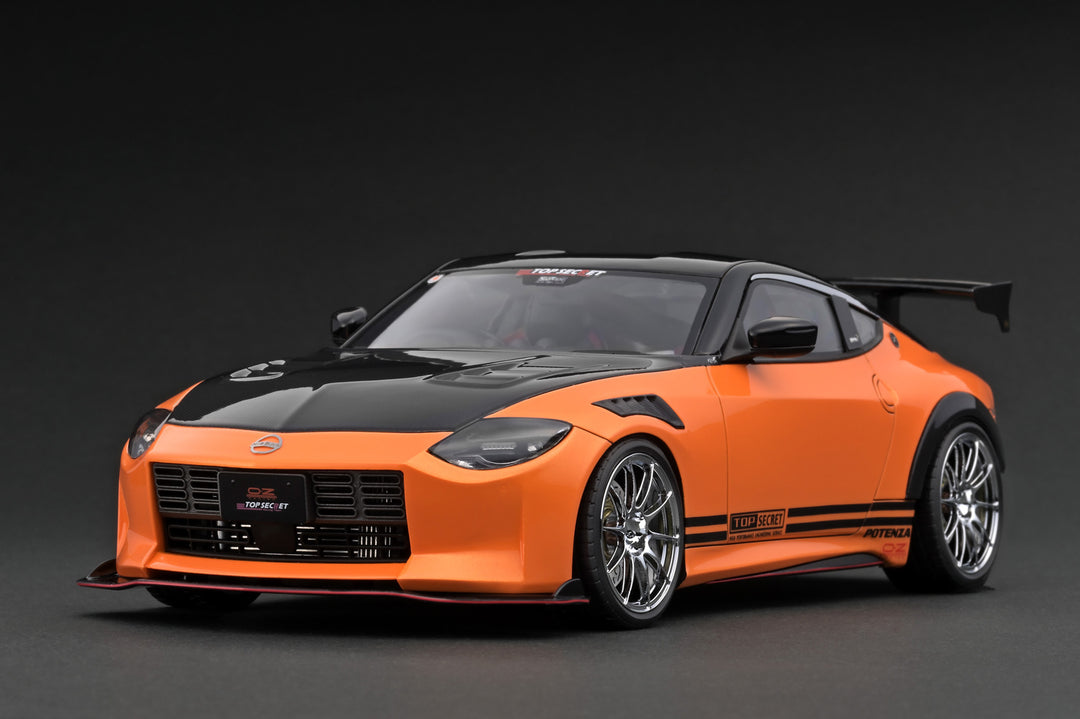 [Preorder] Ignition Model 1:18 TOP SECRET Nissan Fairlady Z (RZ34) - Orange