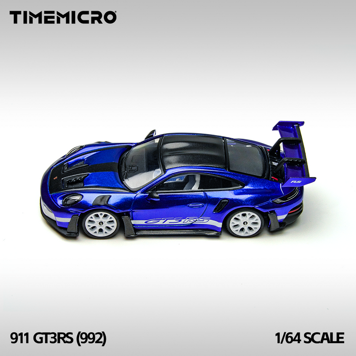 [Preorder] TimeMicro 1:64 Porsche 992 GT3 RS San Marino Blue TM644643