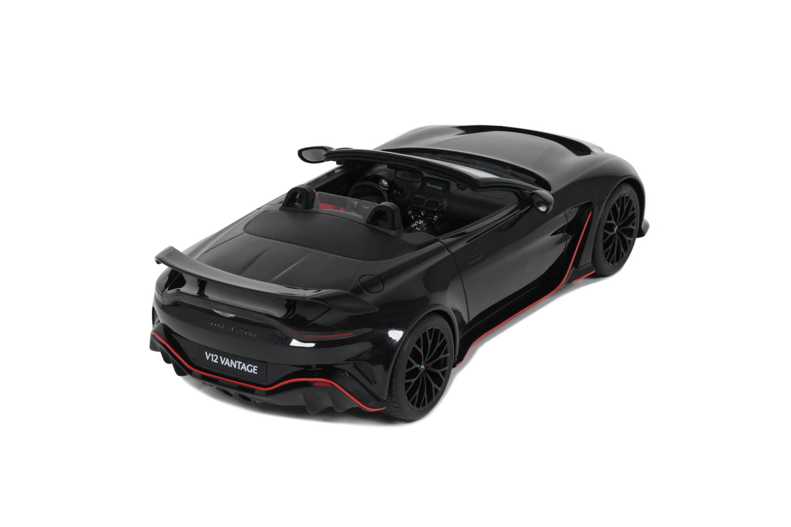 Aston Martin V12 Vantage 1/18黒 GT SPIRIT 1/18 - ASTON MARTIN V12 Vantage Roadster - 2023