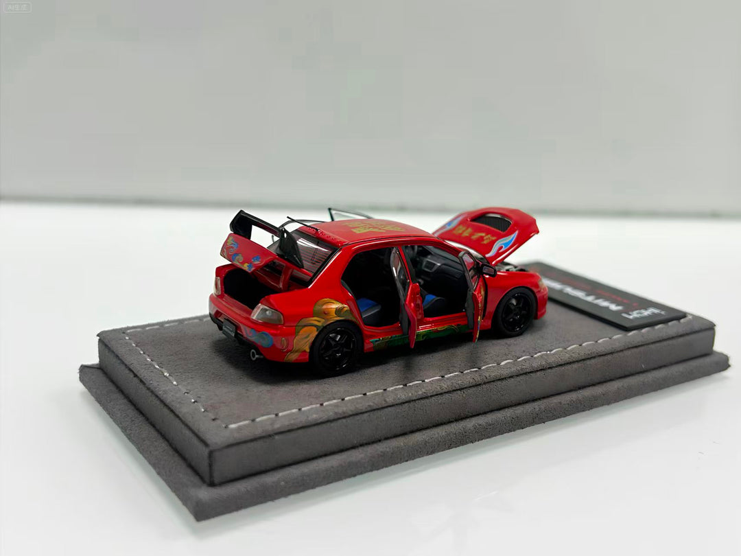 [Preorder] IHCM 1:64 MITSUBISHI LANCER EVIUTION IX GSR Limited edition for the Year of the Horse