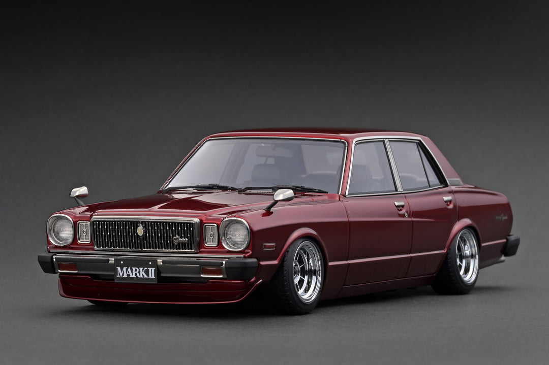 [Preorder] Ignition Model 1:18 Toyota MarkⅡ Sedan Grande (MX41) Red Metallic IG3428