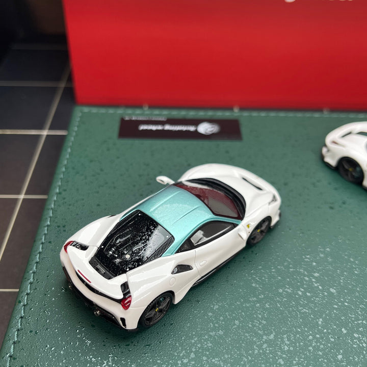 [Preorder] Rotating Wheel 1:64 Ferrari 488 Pista (2 Versions)