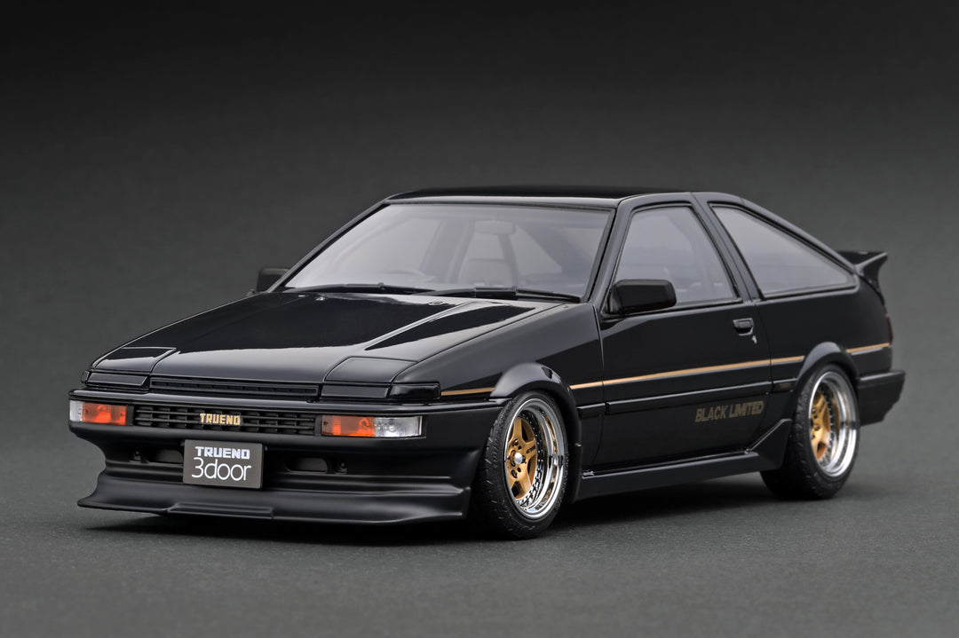 [Preorder] Ignition Model 1:18 Toyota Sprinter Trueno (AE86) 3Door GT Apex Black Limited IG3490