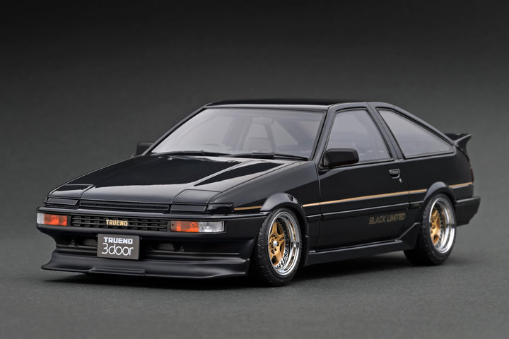 [Preorder] Ignition Model 1:18 Toyota Sprinter Trueno (AE86) 3Door GT Apex Black Limited IG3490