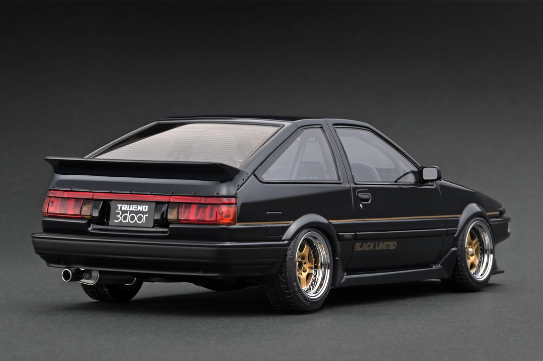 [Preorder] Ignition Model 1:18 Toyota Sprinter Trueno (AE86) 3Door GT Apex Black Limited IG3490