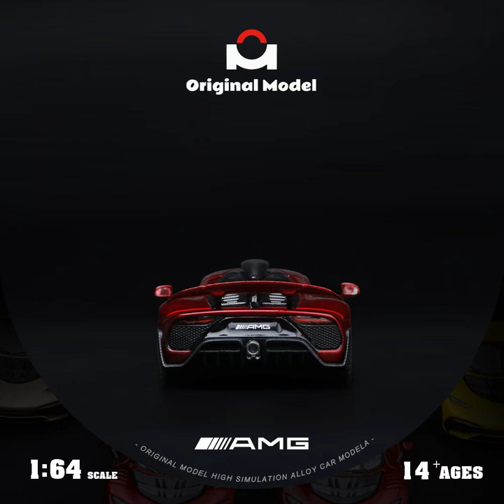 [Preorder] Original Model 1:64 Mercedes Benz AMG one - Metallic Red OM646413