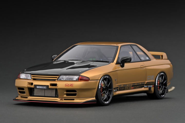 [Preorder] Ignition Model 1:18 TOP SECRET Nissan Skyline GT-R (VR32) - Gold