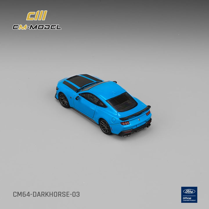 [Preorder] CM Model 1:64 Ford Dark Horse Grabber Blue with Black Hood Stripes CM64-Darkhorse-03