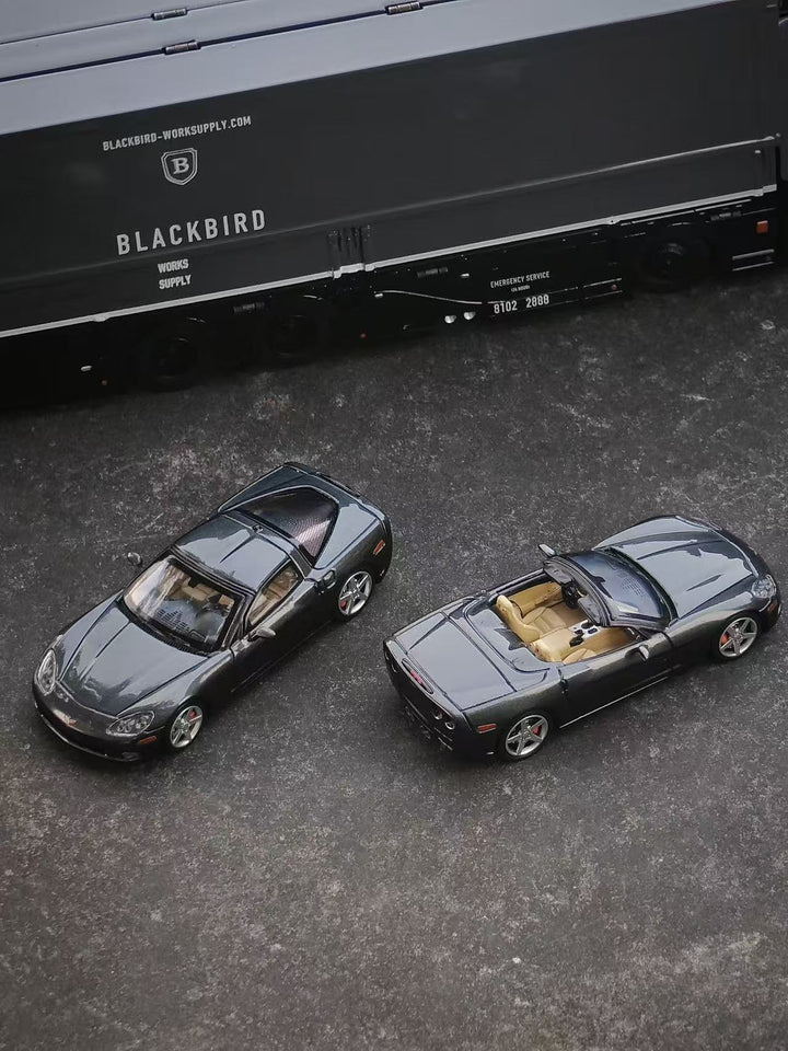 [Preorder] BLISS 1:64 CORVETTE C6 Foshan APAxpo Special Exhibition Edition (4 Versions)