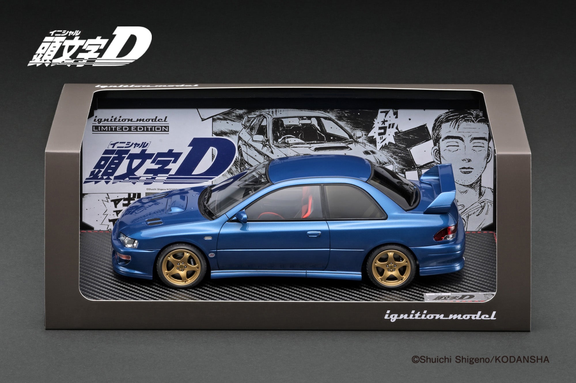 Ignition Model 1:18 INITIAL D SUBARU Impreza WRX type R STi