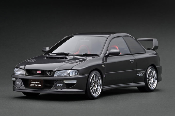 [Preorder] Ignition Model 1:18 SUBARU Impreza WRX Type R Sti Version V (GC8) Gun Metallic IG3552