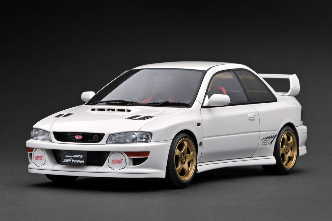 [Preorder] Ignition Model 1:18 SUBARU Impreza WRX Type R Sti Version V (GC8) White IG3553