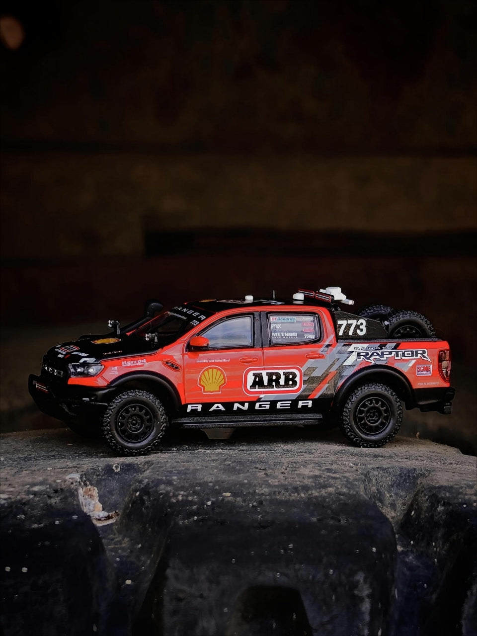MK Miniatures 1:64 Ford Ranger Raptor 2024 Baja racing 2024 Baja ...
