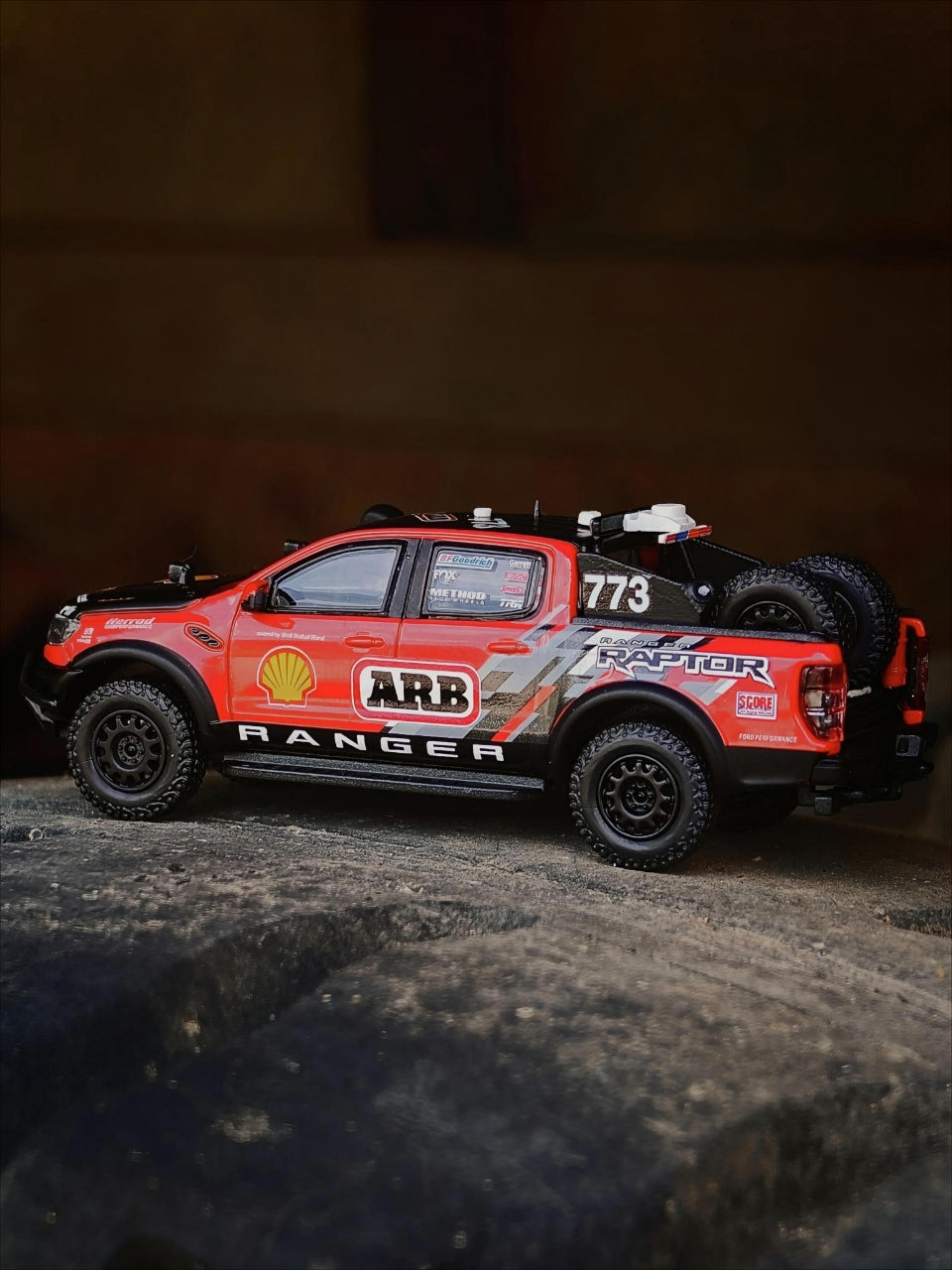 [Preorder] MK Miniatures 1:64 Ford Ranger Raptor 2024 Baja racing 2024 Baja