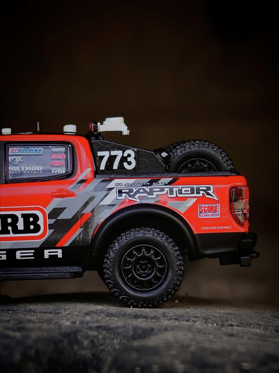 MK Miniatures 1:64 Ford Ranger Raptor 2024 Baja racing 2024 Baja ...