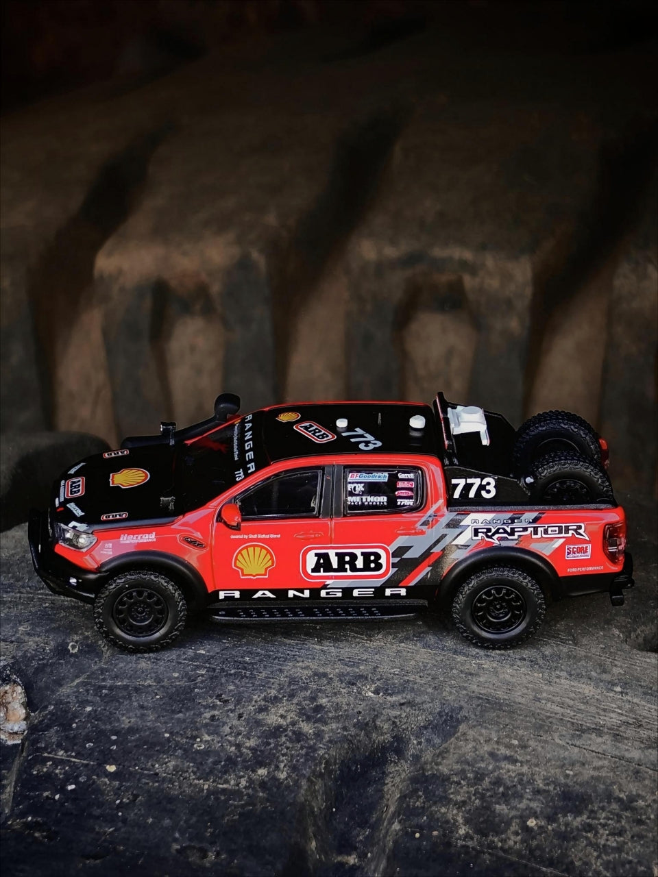 MK Miniatures 1:64 Ford Ranger Raptor 2024 Baja racing 2024 Baja ...