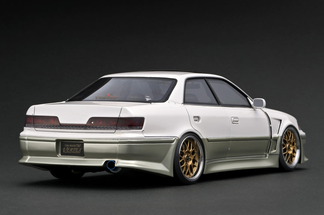 [Preorder] Ignition Model 1:18 VERTEX JZX100 MARK-II Pearl White/Champagne Gold IG3580