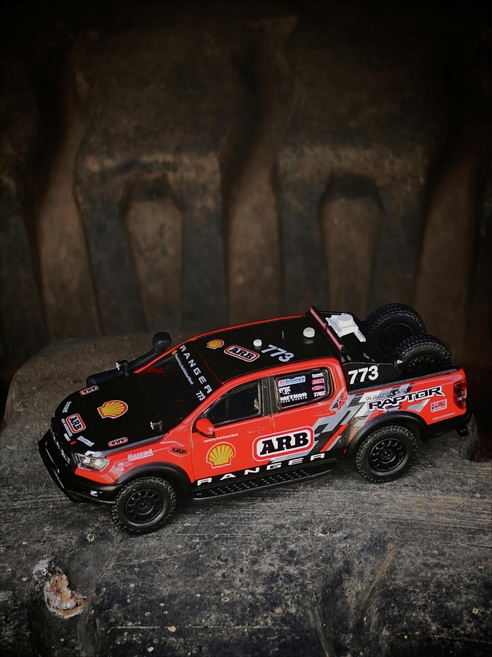 [Preorder] MK Miniatures 1:64 Ford Ranger Raptor 2024 Baja racing 2024 Baja